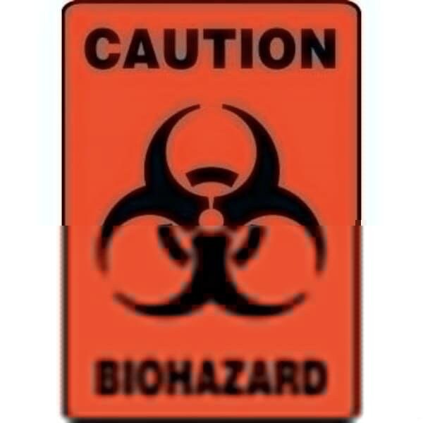 Accuform OSHA CAUTION SAFETY SIGN BIOHAZARD MBHZ603XP MBHZ603XP - main